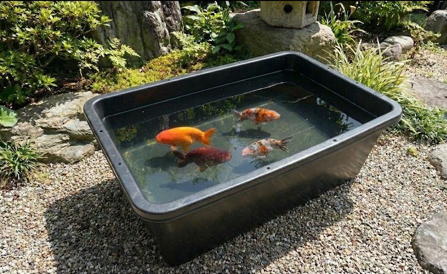 らんちゅう屋外飼育】おすすめ水槽はこれ！プロが厳選「おしゃれ」より